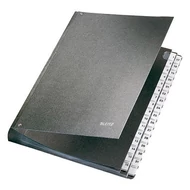 Előrendező LEITZ A/4 pp/karton A-Z fekete Előrendező LEITZ A/4 pp/karton A-Z fekete