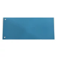 Elválasztócsík FORTUNA 105x235mm karton kék 100 darabos
