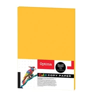 Fénymásolópapír színes OPTIMA A/4 75 g neon narancssárga 100 ív/csomag