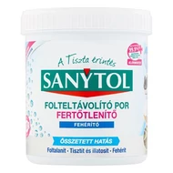 Fertőtlenítő folteltávolító por SANYTOL textíliákhoz 450 g