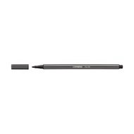 Filctoll STABILO Pen 68 szürkés fekete