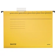 Függőmappa LEITZ Alpha Standard A/4 karton sárga 25 darabos
