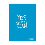 Füzet kockás STREET A/4 42 lapos PP Neon