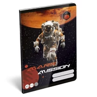 Füzet kockás LIZZYSULI A/5 32 lapos 27-32 Mars Mission