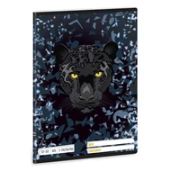 Füzet vonalas ARS UNA A/5 32 lapos 12-32 3.osztályos Black Panther