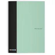 Füzet vonalas PASTELINI A/4 40 lapos extra kapcsos zöld
