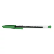 Golyóstoll eldobható kupakos 0,7mm zöld