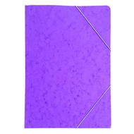 Gumis mappa A/4 prespán lila 345 g