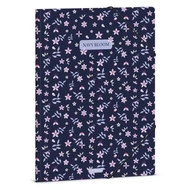 Gumis mappa ARS UNA A/4 Navy Bloom