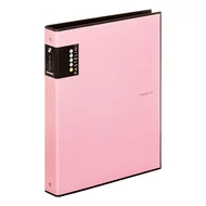 Gyűrűskönyv PASTELINI A/4 4 gyűrű PP 40mm pink