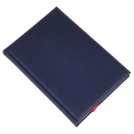 Határidőnapló REALSYSTEM Bolero B/5 napi sárga lapos kék 2026.