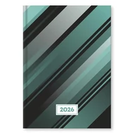 Határidőnapló VECTRALINE Csíkos A/5 heti fehér lapos 2026.