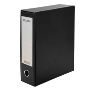 Iratrendező tokos OPTIMA A/4 80 mm fekete