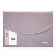 Irattasak SPOKO ReLeaf PP A/5 cipzáras és DL patentos SoftTouch lila