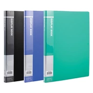 Iratvédő mappa DELI A/4 20 zsebes PP vegyes színekben