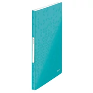 Iratvédő mappa LEITZ Wow A/4 40 zsebes jégkék