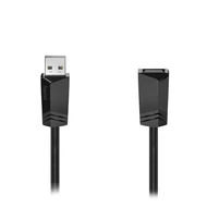 Kábel HAMA USB-A hosszabbító 0,75m fekete Kábel HAMA USB-A hosszabbító 0,75m fekete