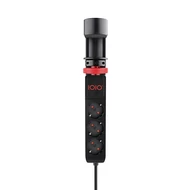 Kábel hosszabbító IOIO asztalhoz rögzíthető 3 aljzat 1,5m, 2xUSB-A, 1xUSB-C fekete Kábel hosszabbító IOIO asztalhoz rögzíthető 3 aljzat 1,5m, 2xUSB-A, 1xUSB-C fekete