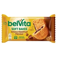 Keksz BELVITA Jó Reggelt! Softy csokoládés-mogyorós töltelékkel 50 g