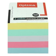 Kockatömb színes OPTIMA 9x9x9 cm ragasztott Kockatömb színes OPTIMA 9x9x9 cm ragasztott