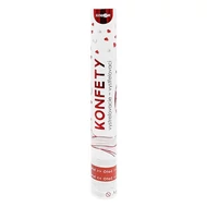 Konfetti ágyú JUNIOR 40 cm szívecskés