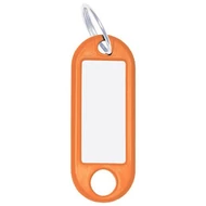 Kulcsjelölő biléta WEDO 10 darabos narancs