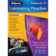 Lamináló fólia FELLOWES A/3 80 mikron fényes 25/csom