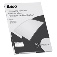 Lamináló fólia IBICO A/3 303x426mm 125 mikron fényes 100/dob