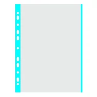 Lefűzhető genotherm DONAU A/4 40 mikron víztiszta kék szélű 100 darabos