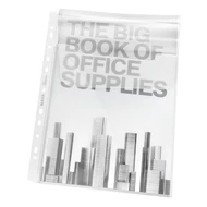 Lefűzhető genotherm LEITZ Jumbo A/4 180 mikron behajtható füllel víztiszta 5 darabos