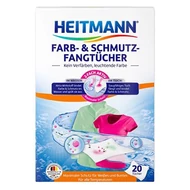 Mosókendő szín- és szennyfogó HEITMANN 20 darabos