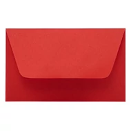 Névjegyboríték színes KASKAD enyvezett 70x105mm 29 vörös 50 darabos