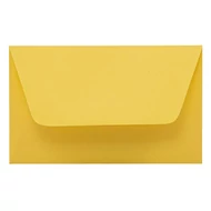 Névjegyboríték színes KASKAD enyvezett 70x105mm 57 citromsárga 50 darabos