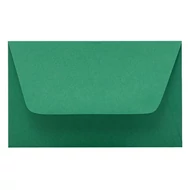 Névjegyboríték színes KASKAD enyvezett 70x105mm 63 sötétzöld 50 darabos