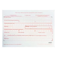 Nyomtatvány átutalási megbízás íves