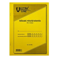 Nyomtatvány időszaki pénztárjelentés VECTRALINE A/4 25x4 álló