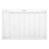 Nyomtatvány jelenléti ív 7 napos A/3