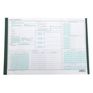 Nyomtatvány munkaügyi nyilvántartó tasak A/4