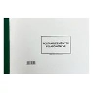 Nyomtatvány postaküldemények feladókönyve PATRIA A/4 fekvő 150 lap