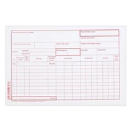 Nyomtatvány raktári nyilvántartó karton A/5 1000 db/csomag