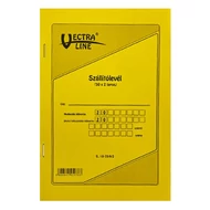 Nyomtatvány szállítólevél VECTRALINE A/5 50x2 álló