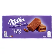 Piskóta MILKA Choco Trio 5 darabos 150 g