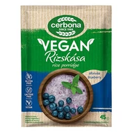 Rizskása CERBONA Vegán gluténmentes áfonyás 45 g
