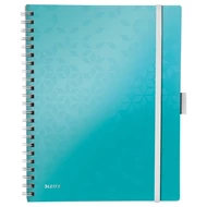 Spirálfüzet kockás LEITZ Wow Active A/4 80 lapos jégkék Spirálfüzet kockás LEITZ Wow Active A/4 80 lapos jégkék