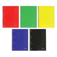 Spirálfüzet vonalas OPTIMA A/4 80 lapos perforált lyukasztott