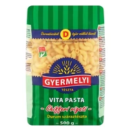 Száraztészta szarvacska GYERMELYI Vita Pasta durum 500 g