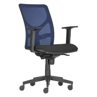 Szék forgó karfás FONTANA +AR 11 kék BN.6016