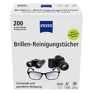 Szemüvegtörlő kendő ZEISS nedves 200 darabos
