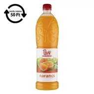 Szörp PÖLÖSKEI Syrup Narancs cukorral és édesítőszerrel 25% gyümölcstartalommal 1L DRS