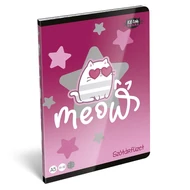 Szótárfüzet LIZZYSULI A/5 32 lapos 31-32 Kittok Stars Purrfect